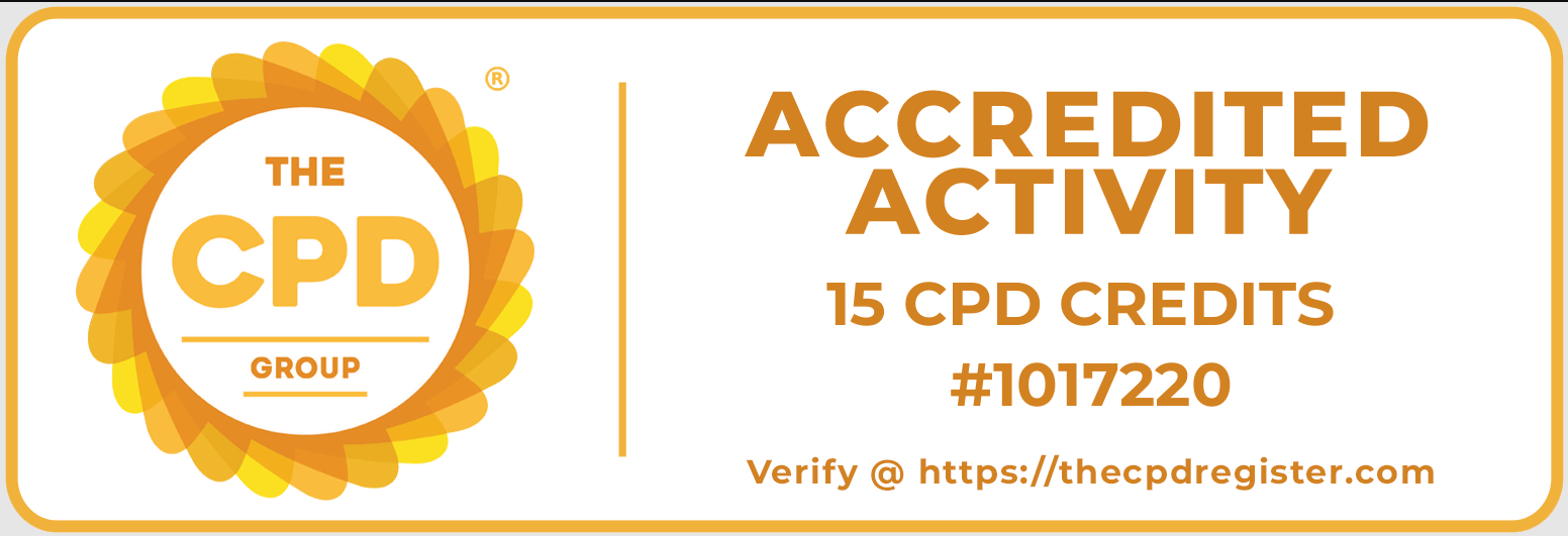 ASI CPD Accreditation - 15 CPD Credits