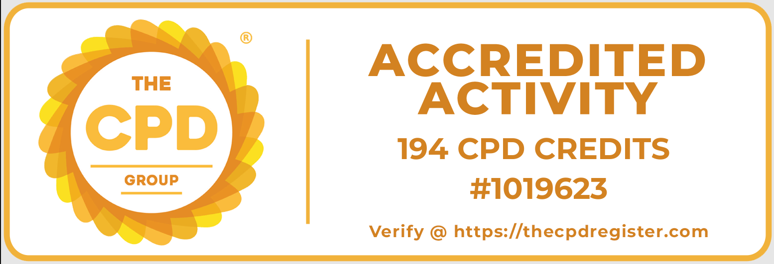 CMSP CPD Accreditation - 194 CPD Credits